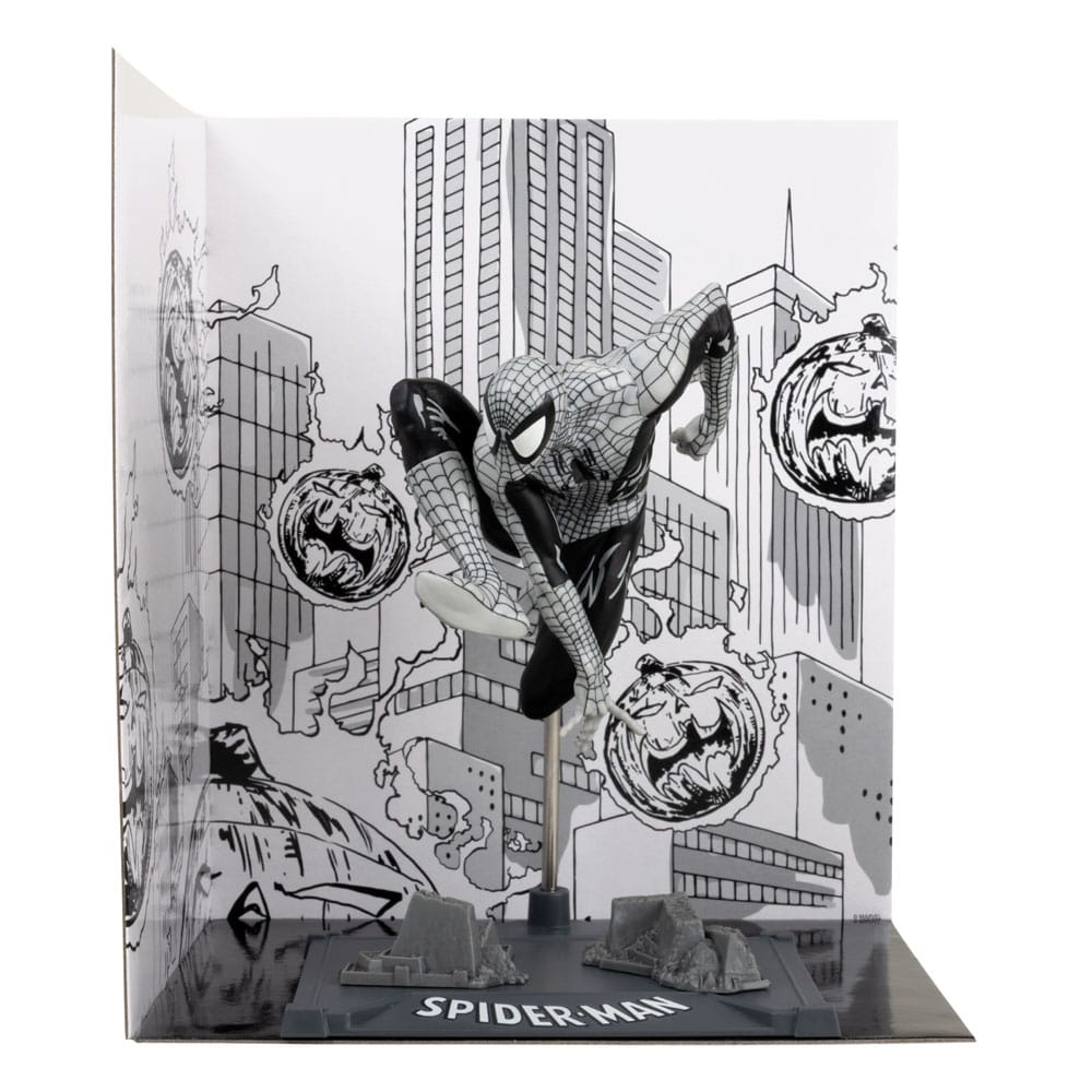 McFarlane Marvel PVC Statue 1/10 Spider-Man (Line Art) afbeelding
