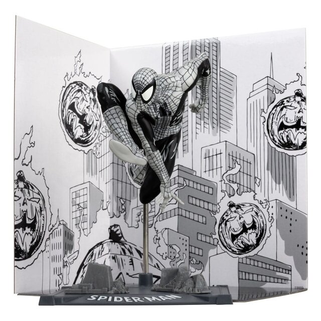 Marvel Collection PVC Statue 1/10 Spider-Man Line Art (Spider-Man #6) Gold Label