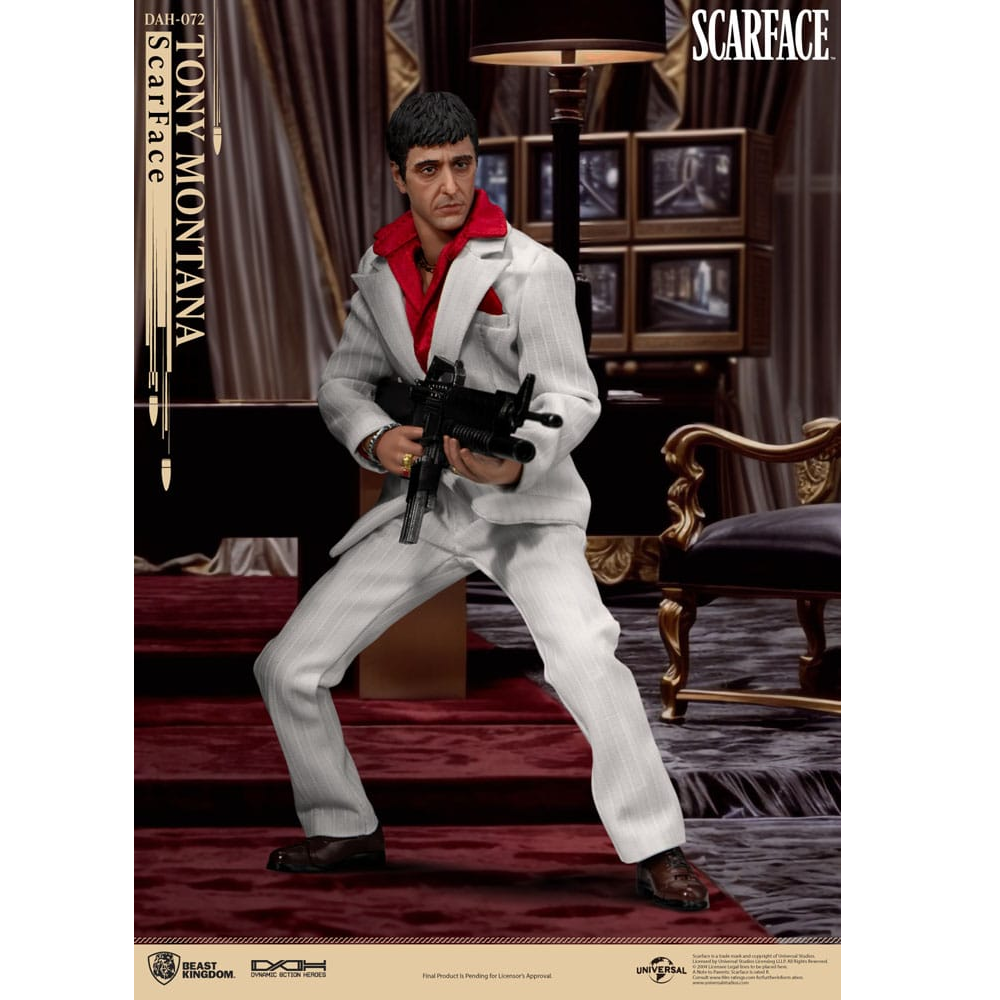 Beast Kingdom Scarface Tony Montana Action Figure afbeelding