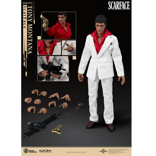 Scarface Tony Montana Action Figure 20cm