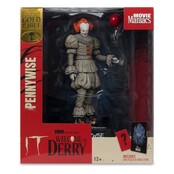 Movie Maniacs PVC Statue It: Welcome to Derry Pennywise (Gold Label) 16cm