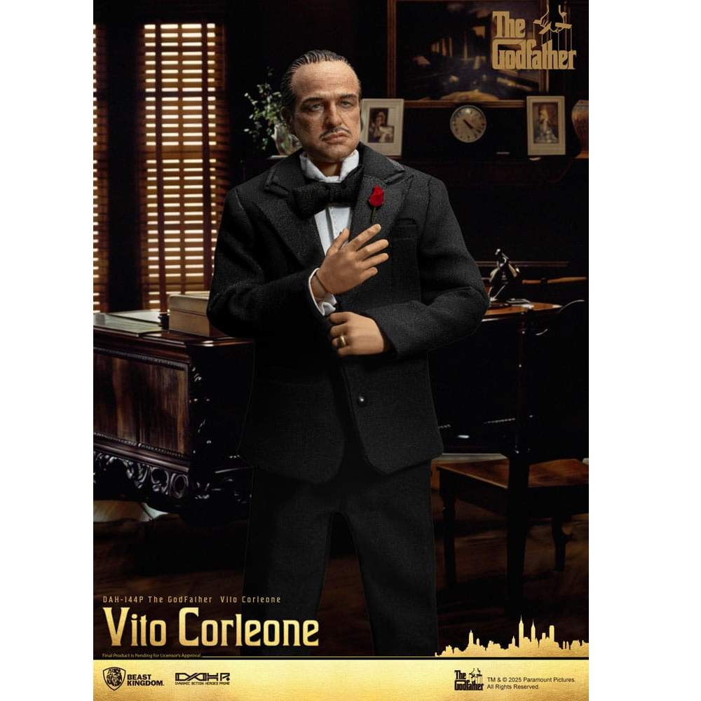 Beast Kingdom The Godfather Vito Corleone afbeelding
