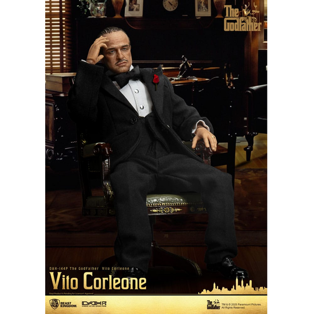 The Godfather Vito Corleone Action Figure 20cm