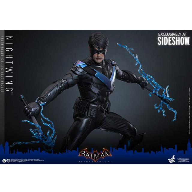 Batman Arkham Knight Videogame Masterpiece Nightwing Action Figure 30cm