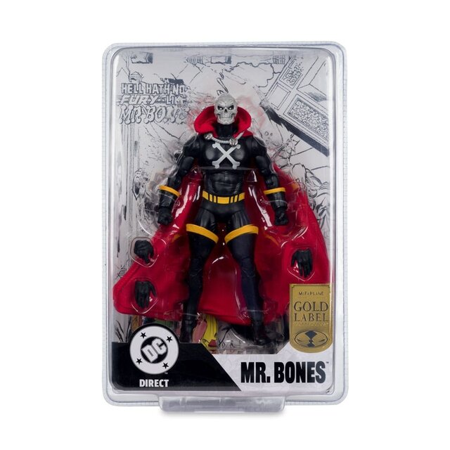 DC Direct Mr Bones (Infinity Inc #16) (Gold Label) Action Figure 18cm