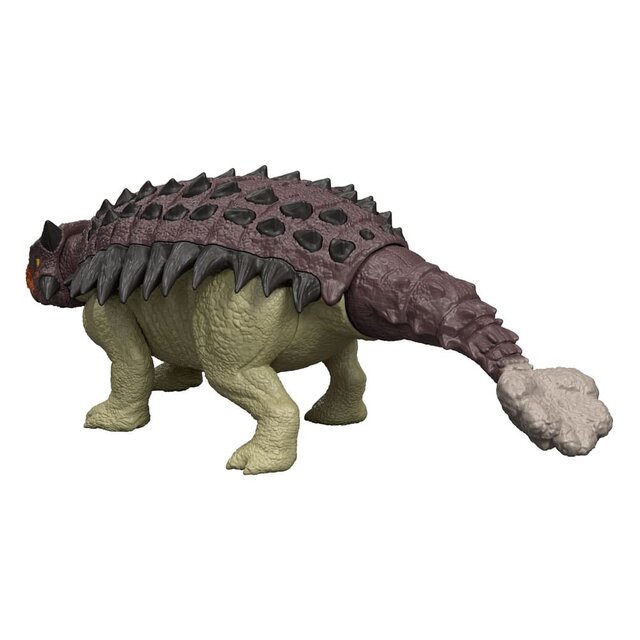 Jurassic World Rebirth Wild Roar Ankylosaurus Action Figure