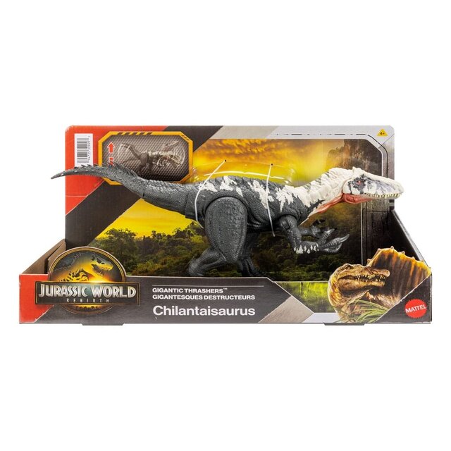 Jurassic World Rebirth Gigantic Thrashers Chilantaisaurus Action Figure