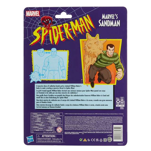 Spider-Man Marvel Legends Series Action Figure Marvel's Sandman 15cm
