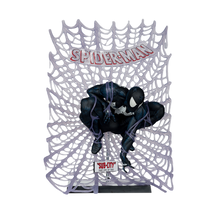 Marvel Collection PVC Statue 1/6 Spider-Man Black Suit (Spider-Man #1) Platinum 28cm