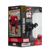 Marvel Collection PVC Statue 1/6 Spider-Man Black Suit (Spider-Man #1) Platinum 28cm