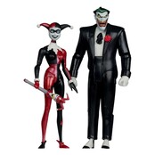 DC Direct Batman: The Animated Series Harley Quinn & The Joker (Mad Love) (Gold Label) 15cm