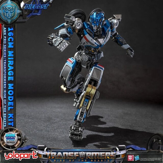 Transformers: Rise of the Beasts AMK Pro Series Plastic Model Kit Mirage (Oversea Version) 16cm