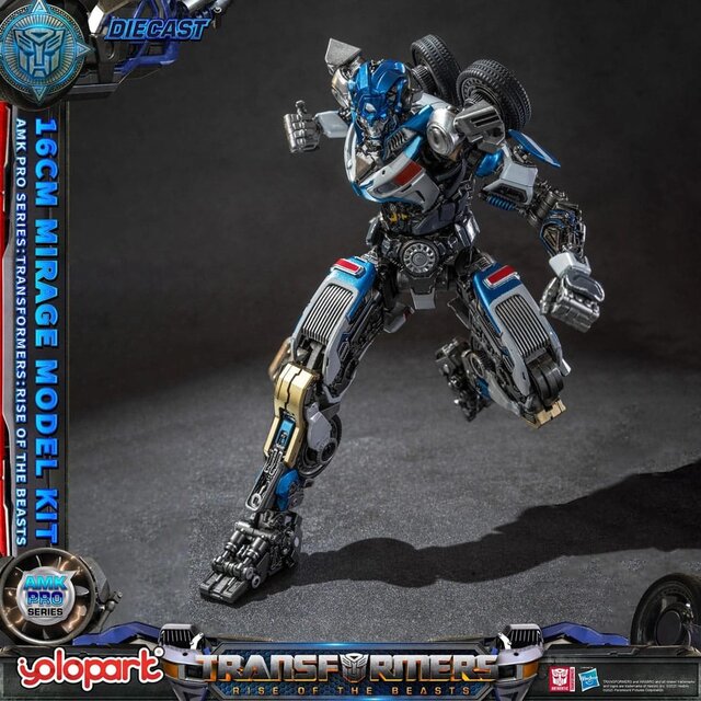 Transformers: Rise of the Beasts AMK Pro Series Plastic Model Kit Mirage (Oversea Version) 16cm