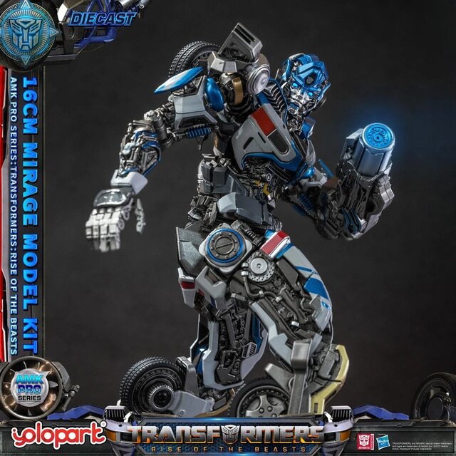 Transformers: Rise of the Beasts AMK Pro Series Plastic Model Kit Mirage (Oversea Version) 16cm