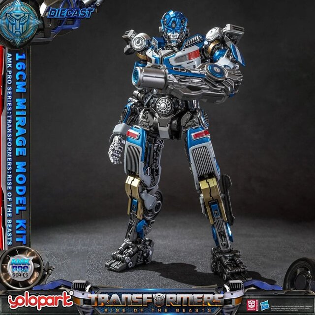 Transformers: Rise of the Beasts AMK Pro Series Plastic Model Kit Mirage (Oversea Version) 16cm