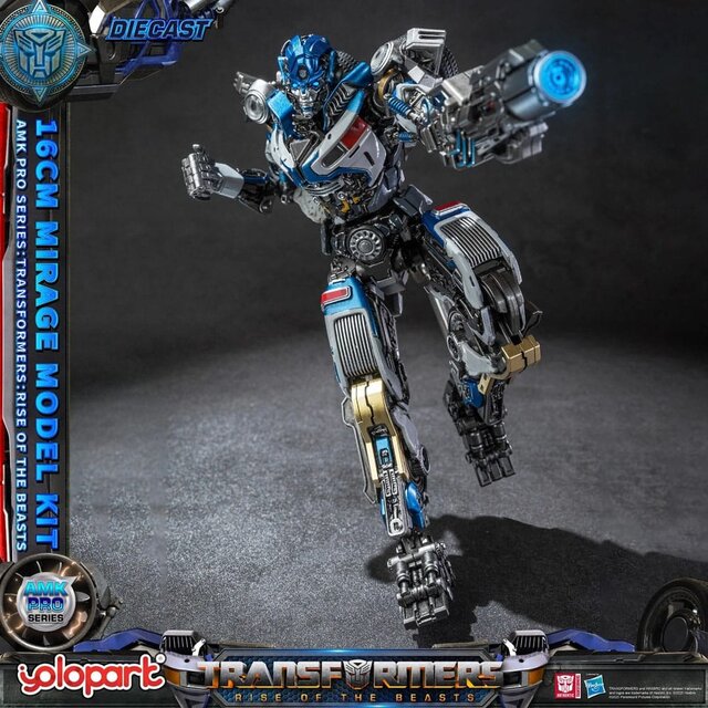 Transformers: Rise of the Beasts AMK Pro Series Plastic Model Kit Mirage (Oversea Version) 16cm