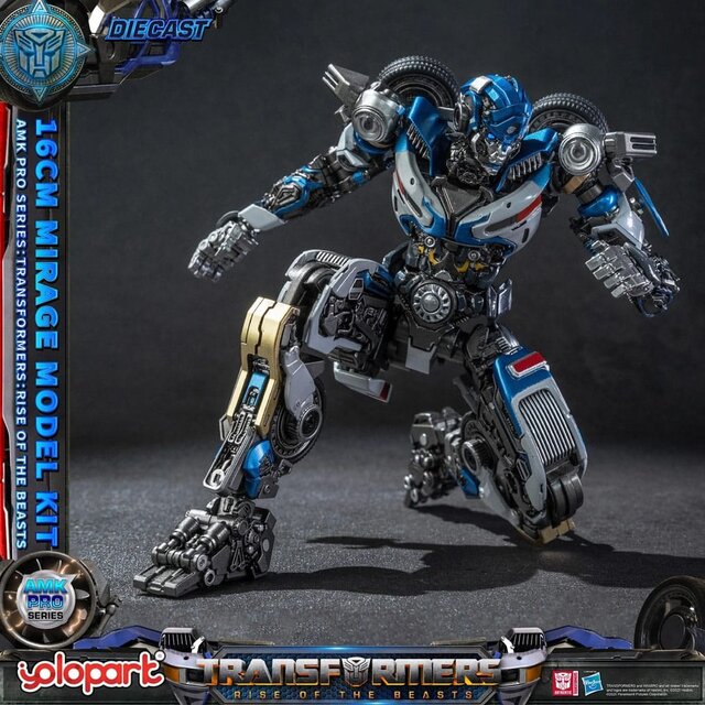 Transformers: Rise of the Beasts AMK Pro Series Plastic Model Kit Mirage (Oversea Version) 16cm