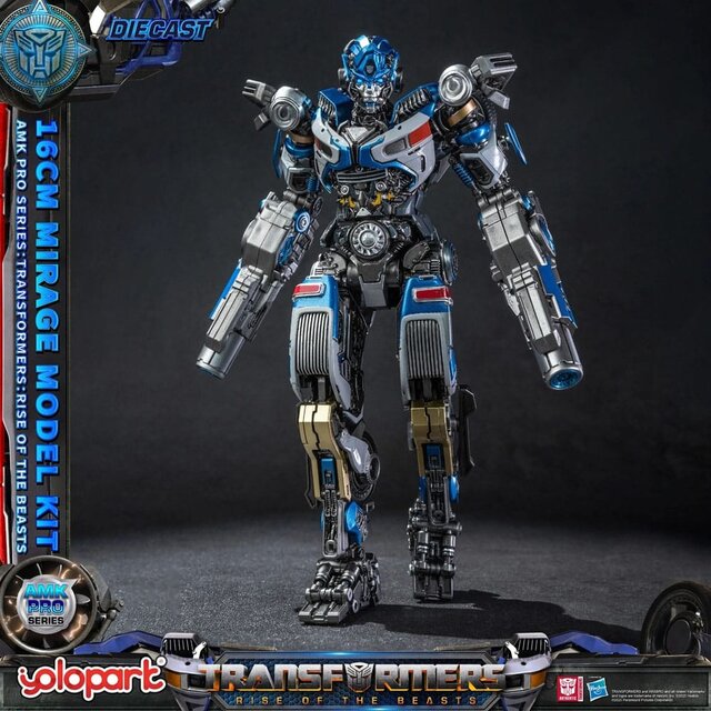 Transformers: Rise of the Beasts AMK Pro Series Plastic Model Kit Mirage (Oversea Version) 16cm
