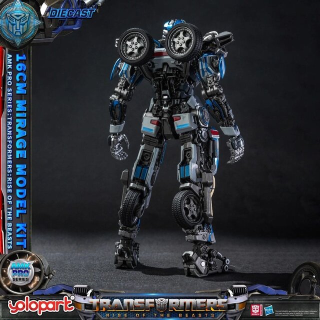 Transformers: Rise of the Beasts AMK Pro Series Plastic Model Kit Mirage (Oversea Version) 16cm