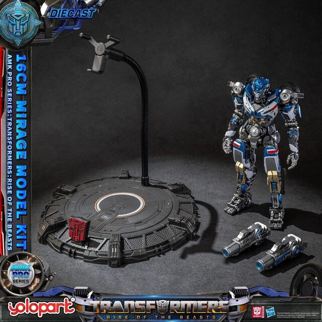 Transformers: Rise of the Beasts AMK Pro Series Plastic Model Kit Mirage (Oversea Version) 16cm