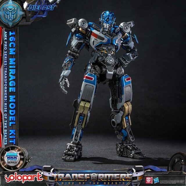 Transformers: Rise of the Beasts AMK Pro Series Plastic Model Kit Mirage (Oversea Version) 16cm