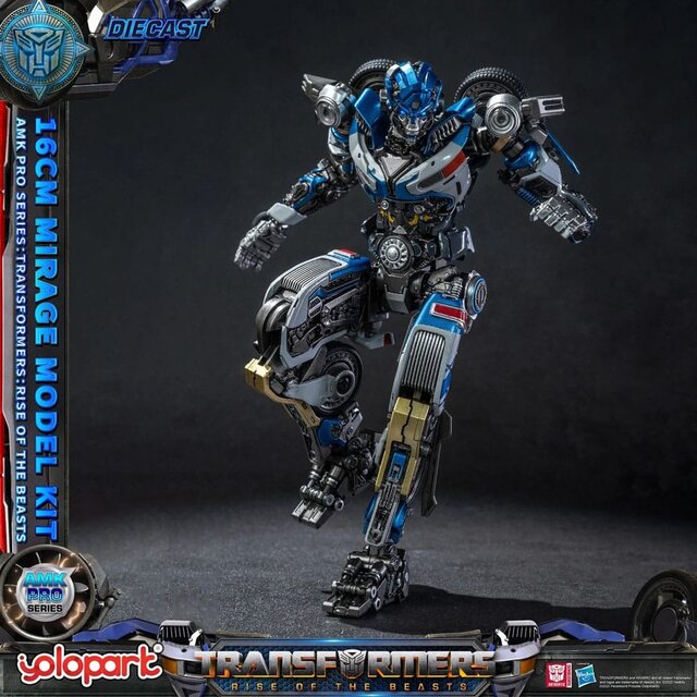 Transformers: Rise of the Beasts AMK Pro Series Plastic Model Kit Mirage (Oversea Version) 16cm