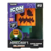Minecraft Icons Light Zombie Jack O Lantern 12cm