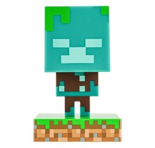 Minecraft Icons Light Drowned Zombie 10cm