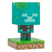 Minecraft Icons Light Drowned Zombie 10cm