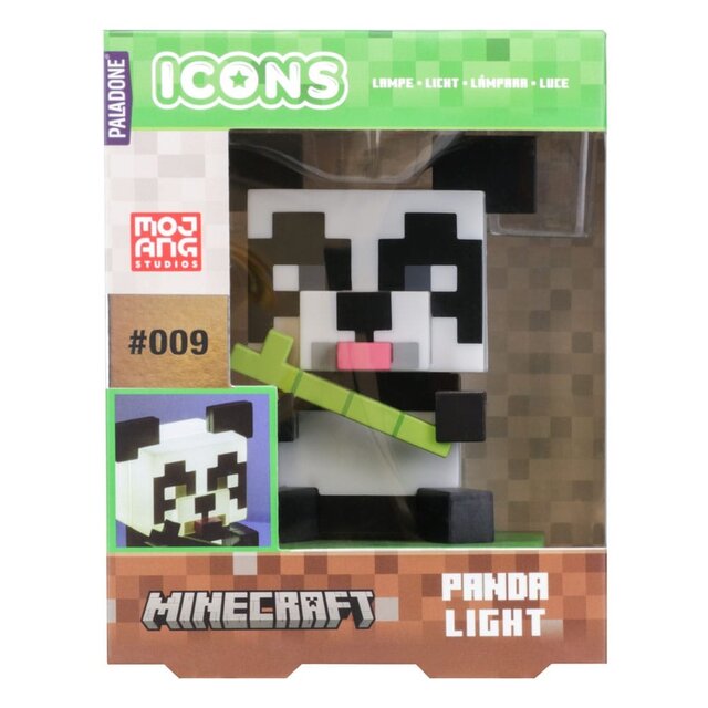 Minecraft Icons Light Panda 11cm