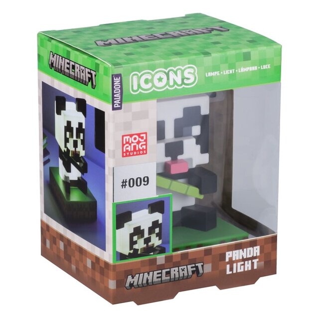 Minecraft Icons Light Panda 11cm