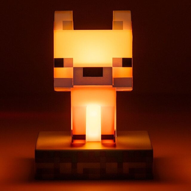 Minecraft Icons Light Fox 11cm