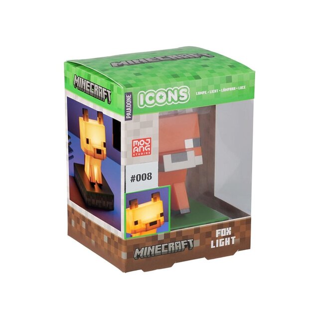 Minecraft Icons Light Fox 11cm