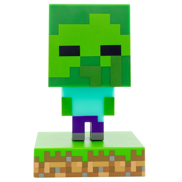 Minecraft Icons Zombie Light 10cm