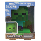 Minecraft Icons Zombie Light 10cm