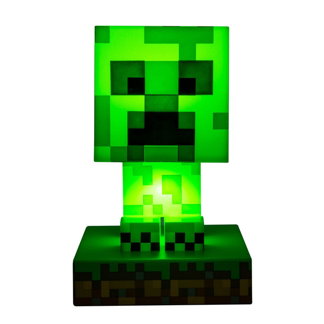 Minecraft Icons Creeper Light 11cm