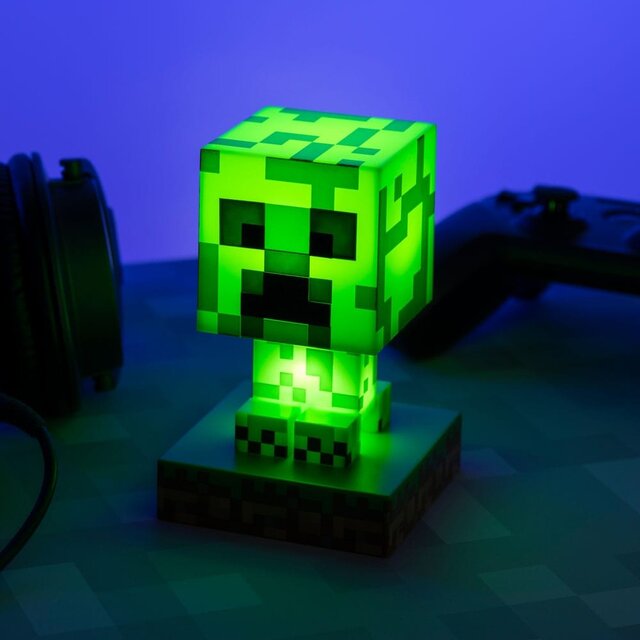 Minecraft Icons Creeper Light 11cm