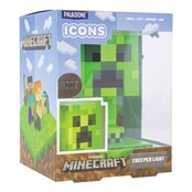 Minecraft Icons Creeper Light 11cm