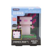 Minecraft Icons Axolotl Light 10cm
