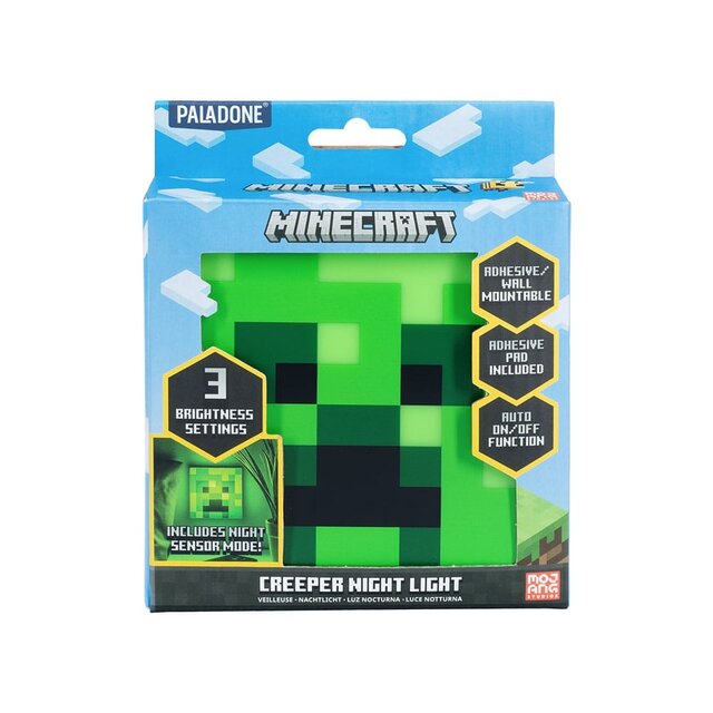Minecraft Creeper Night Light 10cm