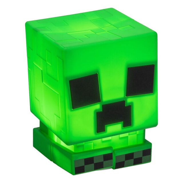 Minecraft Squishy Glo Silicon Light Creeper 15cm