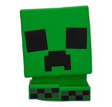 Minecraft Squishy Glo Silicon Light Creeper 15cm