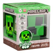 Minecraft Squishy Glo Silicon Light Creeper 15cm