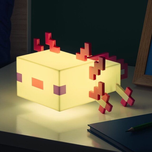Minecraft Axolotl Light 21cm