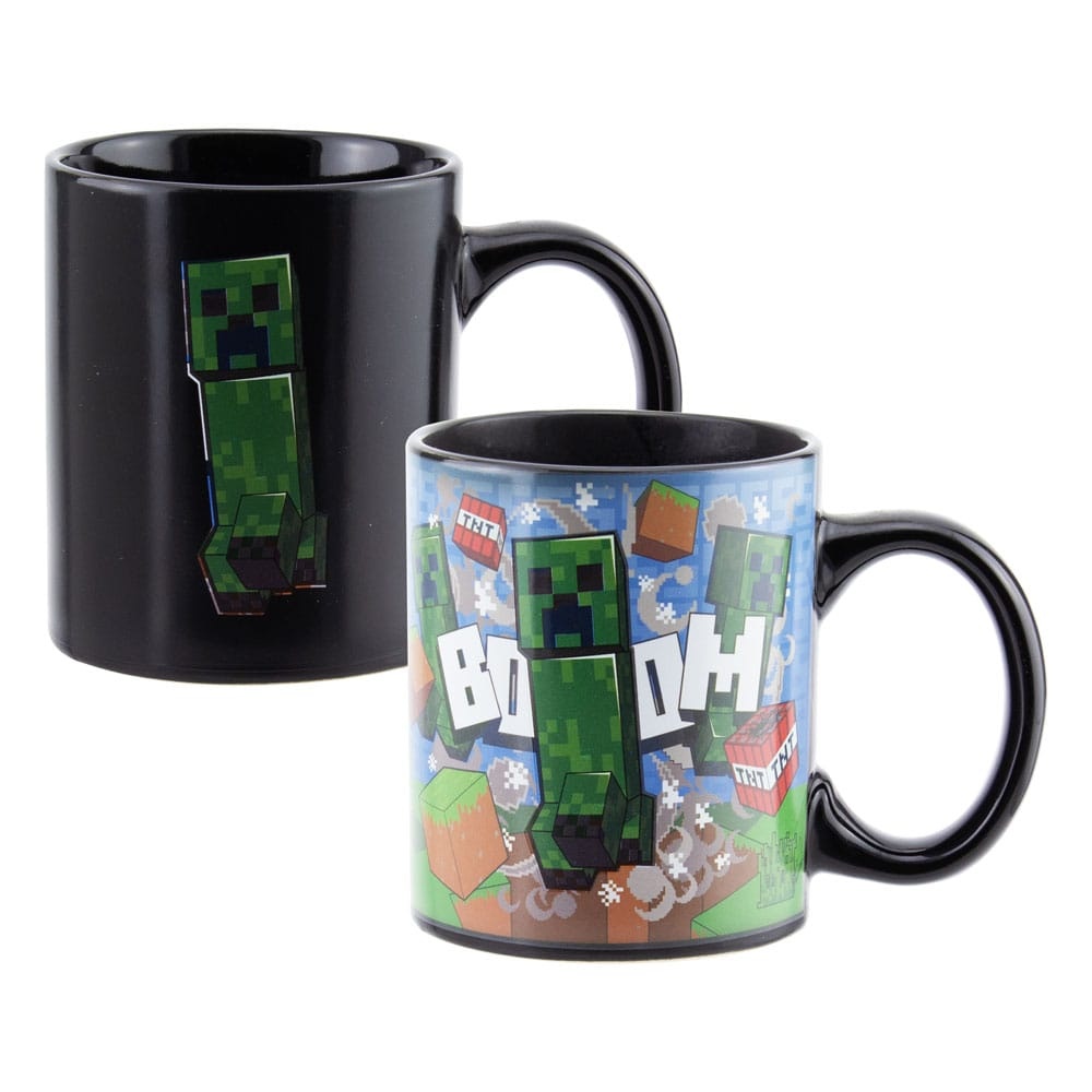 Paladone Minecraft Heat Change Mug Creeper afbeelding 1