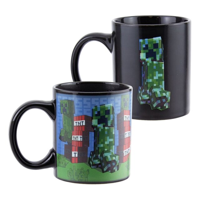 Minecraft Heat Change Mug Creeper 300ml