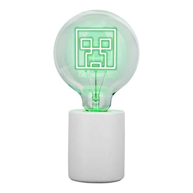 Minecraft Neon LED Bulb Creeper