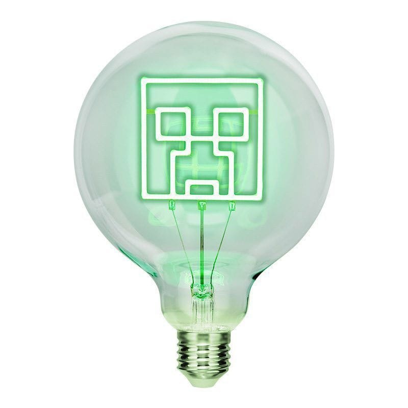Paladone Minecraft Neon LED Bulb Creeper