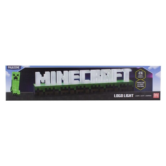 Minecraft Logo Light 41cm