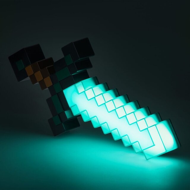 Minecraft Diamond Sword Light 40cm